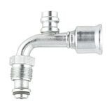 Male Tube-O - Swivel - with High Pressure Charge Port- 90 Elbow - Short Pilot - 26 Series